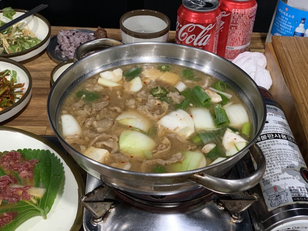 된장찌개