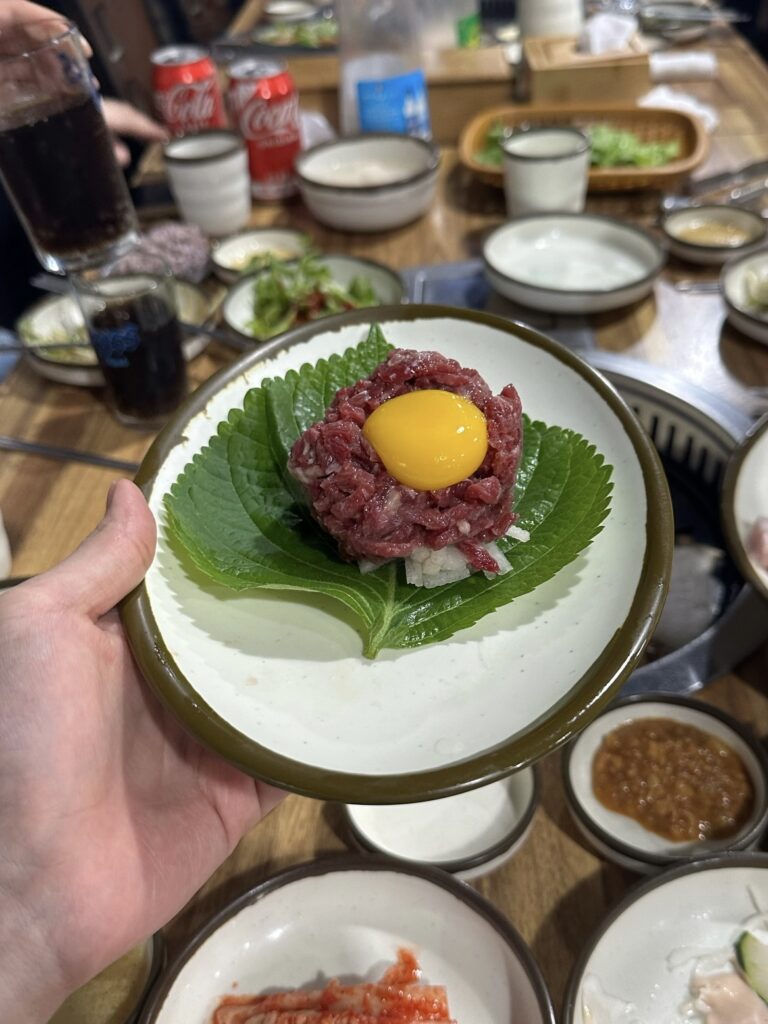 제주도민 맛집 서귀포 고깃집 이고집 서비스 육회